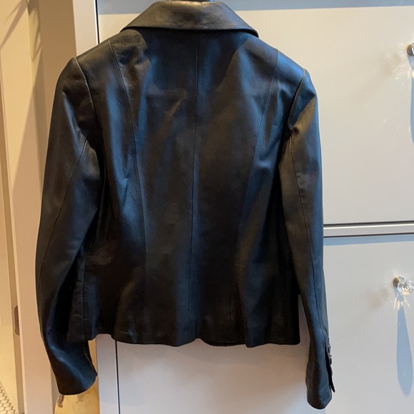 Leather Blazer - Picture 2 of 11